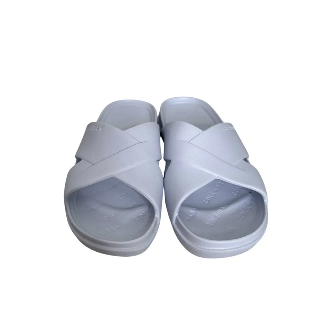 Cole Haan Findra Eva Pool Slides Sandals Halogen Blue Women's Size 10/ Men’s 8